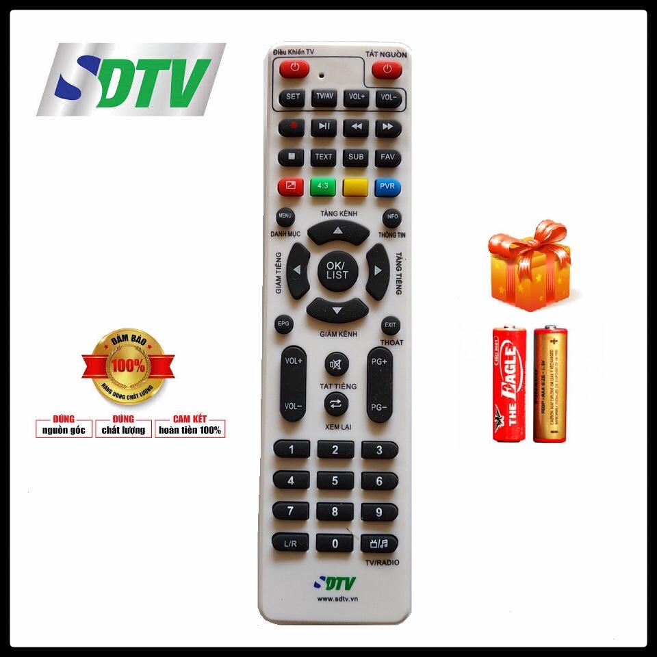 Điều khiển đầu thu kts mặt đất sdtv