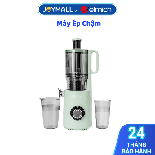 Máy Ép Chậm Elmich JEE9284 240W, Hàng Chính Hãng, Lưới Lọc Inox 304, Ép Kiệt Bã, Giảm Ồn - JoyMall