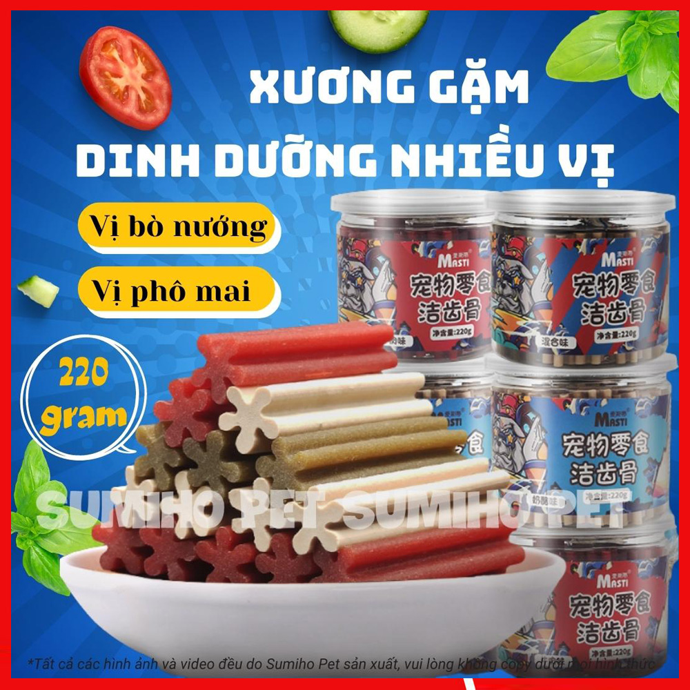 Teeth cleaning bone for dog (220gr/box)
