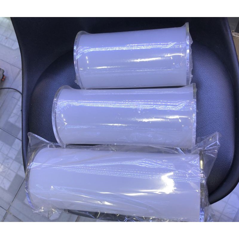Khay mica trắng trưng bày trang sức