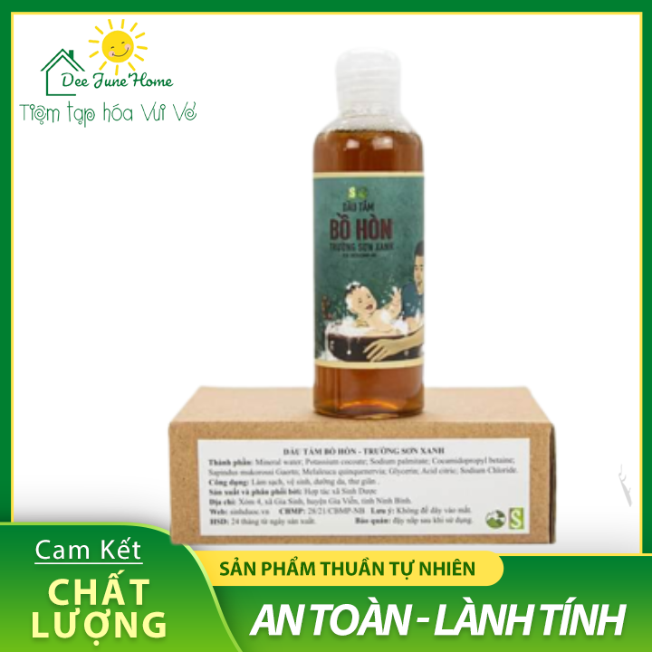 Dầu tắm hoa hồng sinh dược - chai 100ml nhỏ gọn
