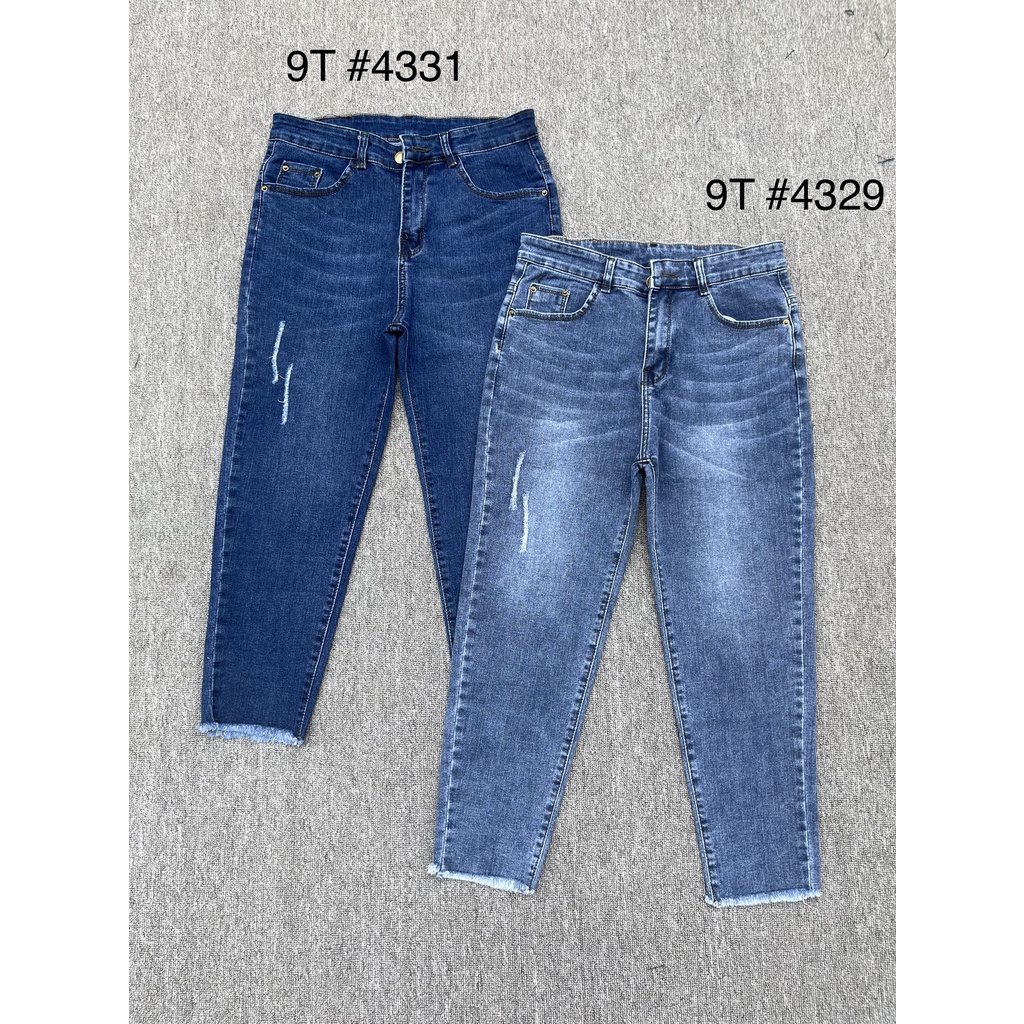 Quần jean 9 tấc bigsize
