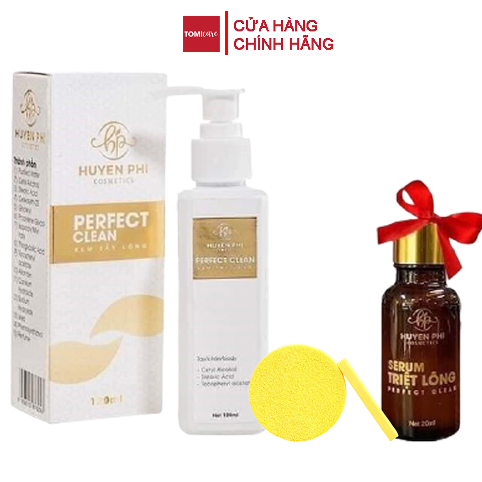 Combo kem tẩy lông triệt lông huyền phi 120ml