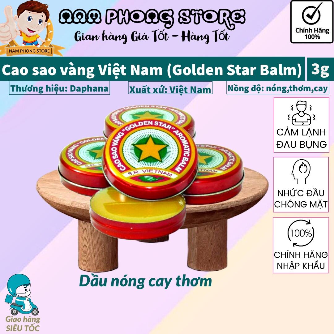 Cao sao vàng golden star 3g