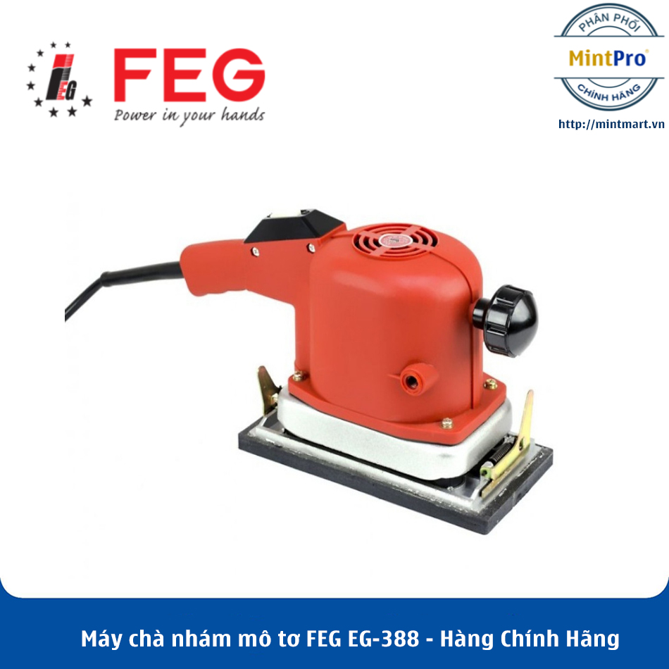 Máy chà nhám mô tơ feg eg-388 - hàng chính hãng