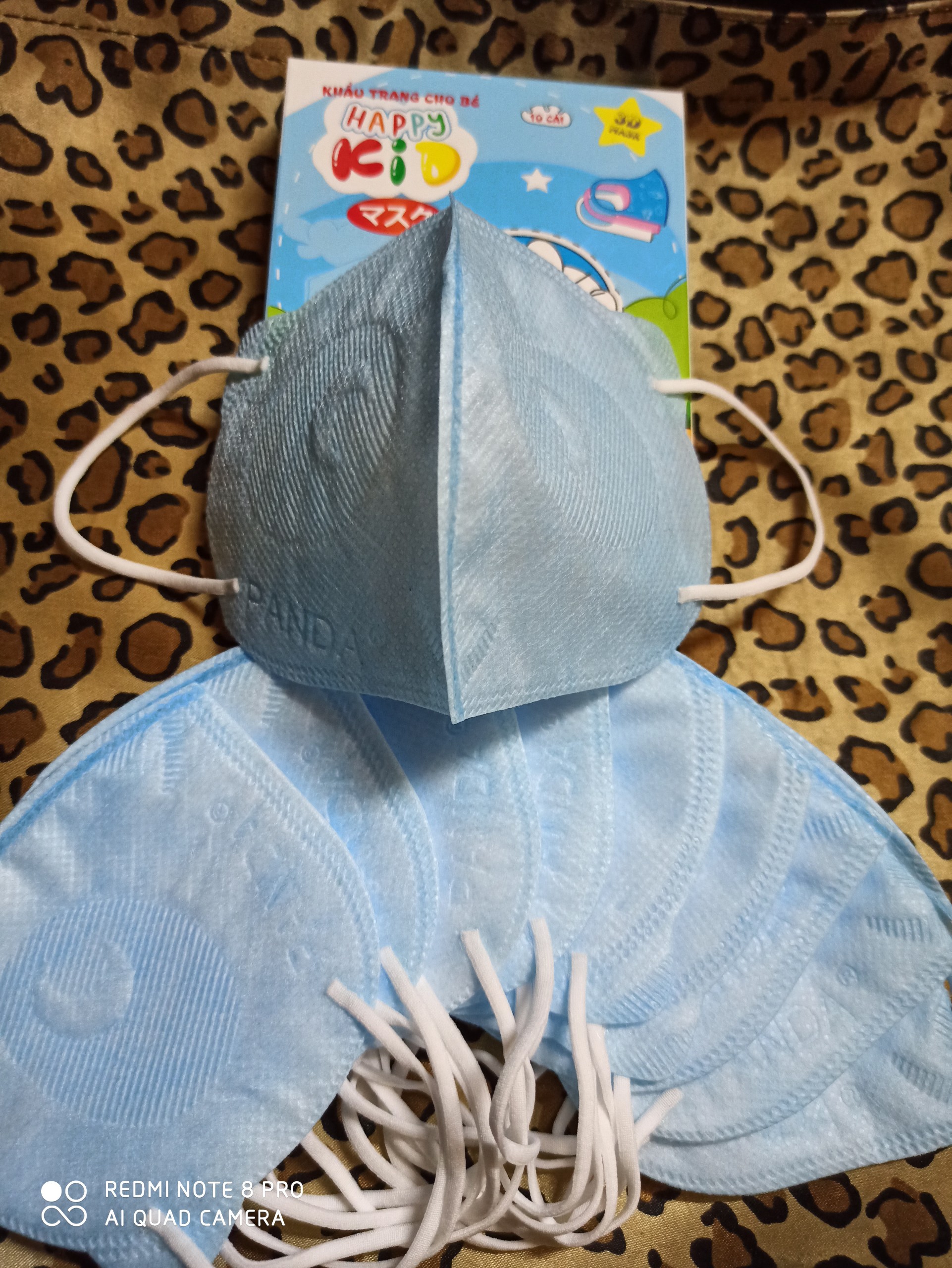 [HCM]Khẩu Trang Em Bé Panda kháng khuẩn hộp 10 cái