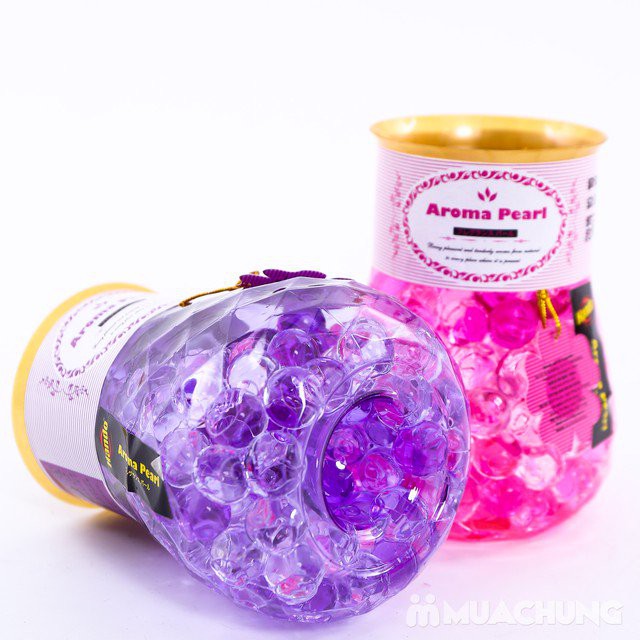 - Sạch - khử nấm mốc - Sáp Thơm Aroma Pearl 320g(Tím- Hương Lavender)