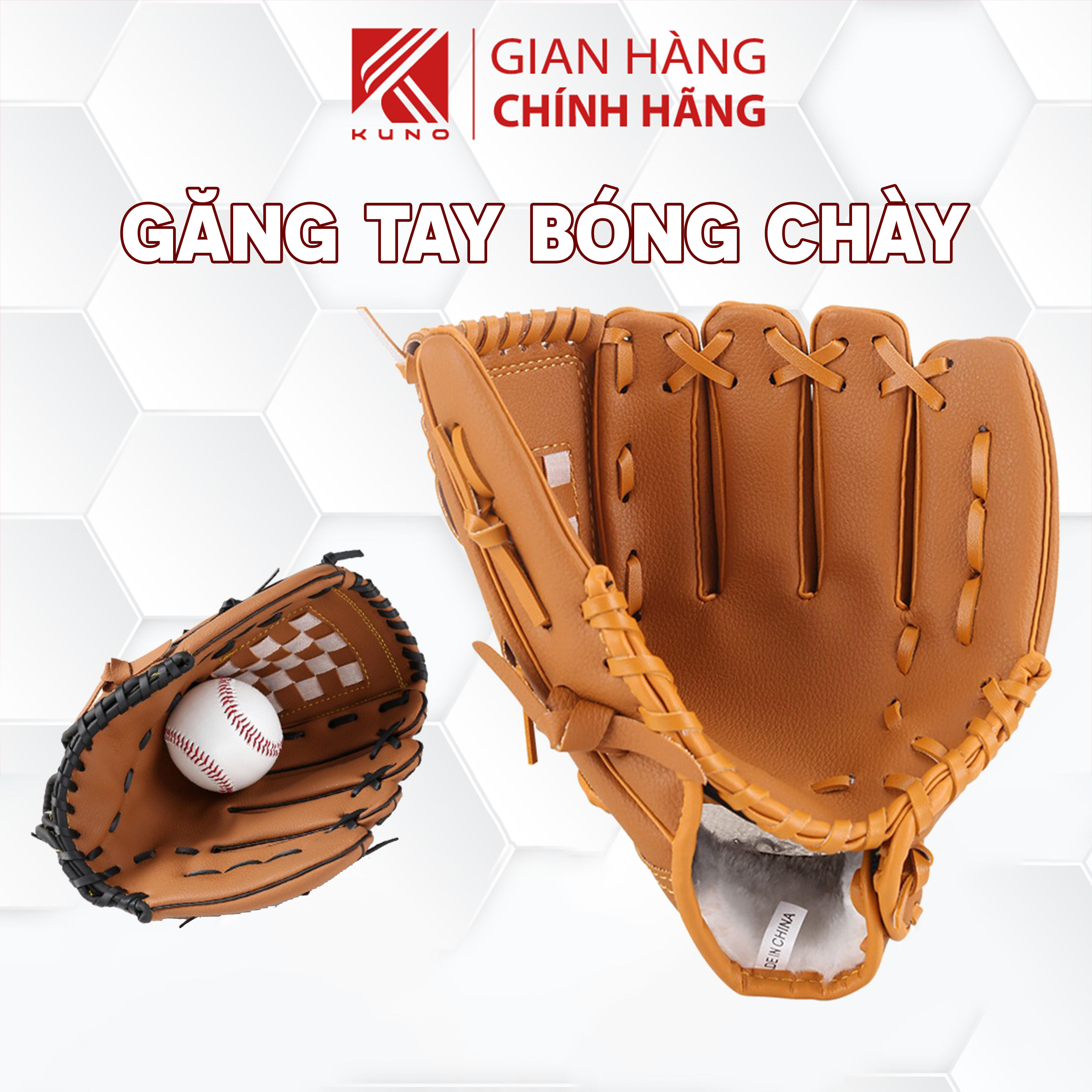 Găng Tay Chơi Bóng Chày Da Cao Cấp Chuyên Dụng Đủ Size 10inch 11inch 12inch