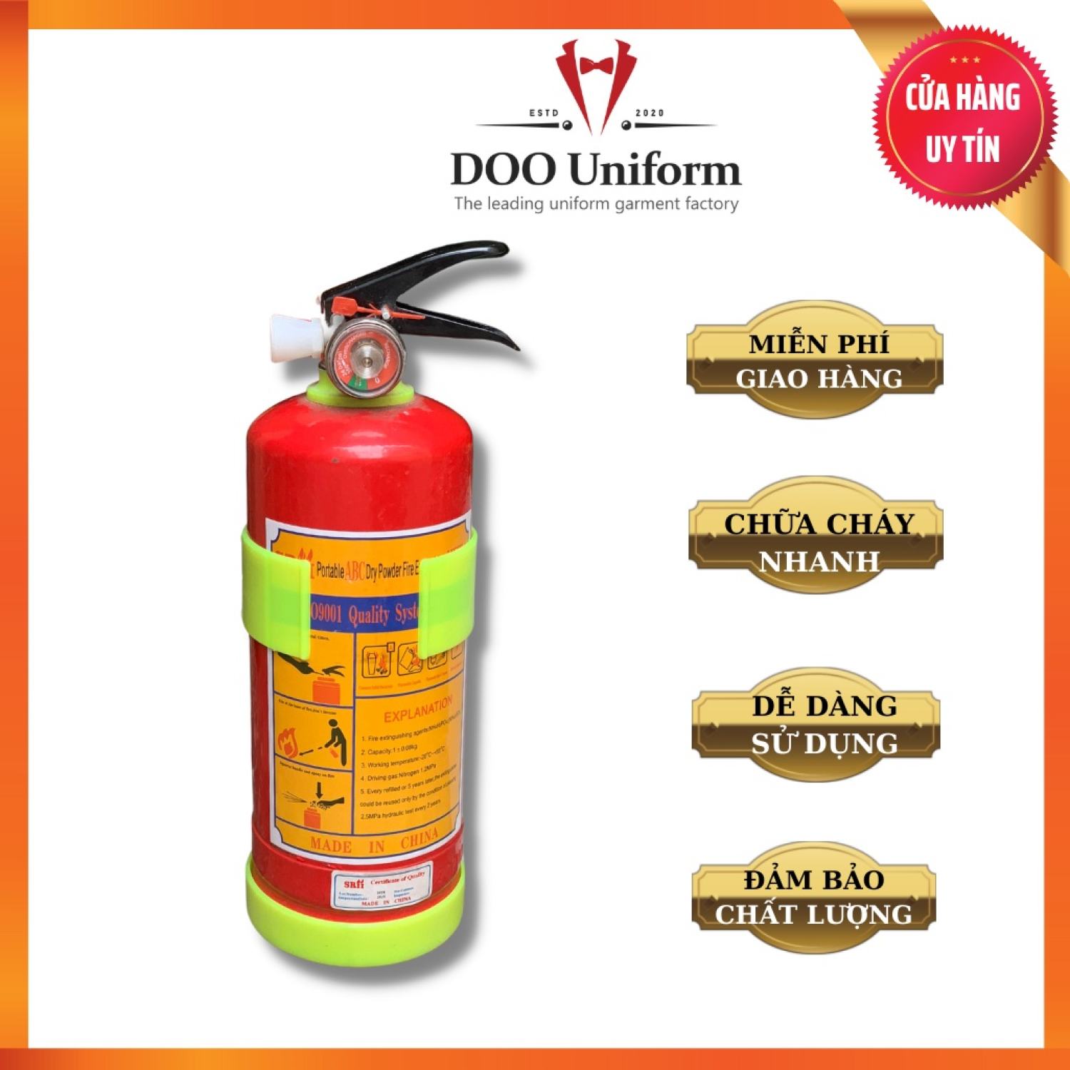 Bình ᴄhữa Cháy MFZ1 ABC 1KG