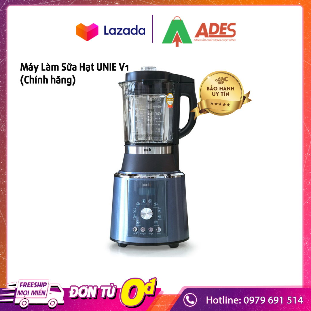 Máy làm sữa hạt unie v1 - bảo hành 1 năm