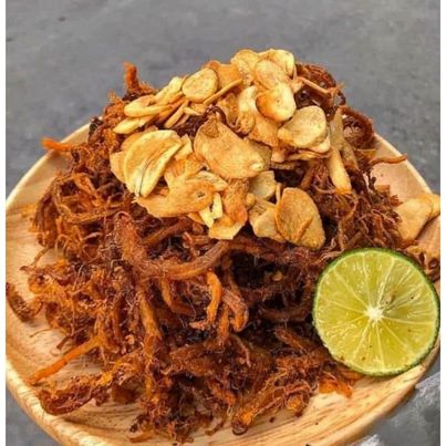 Khô heo cháy tỏi loại 2 - thơm ngon 100g