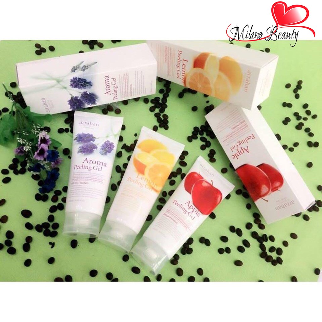 Gel tẩy tế bào chết arahan trái cây