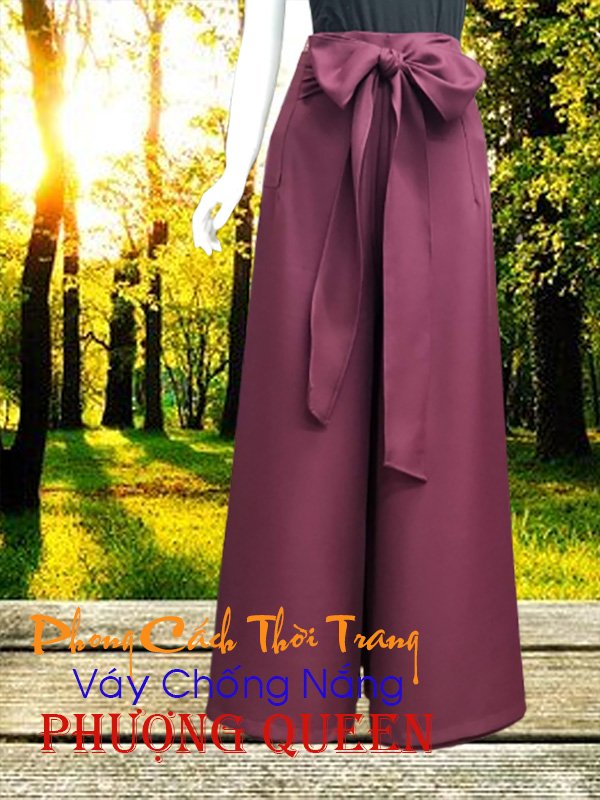 Q 018 quần chống nắng phượng queen vải dày và mềm mại che phủ rộng chống tia uv tốt.