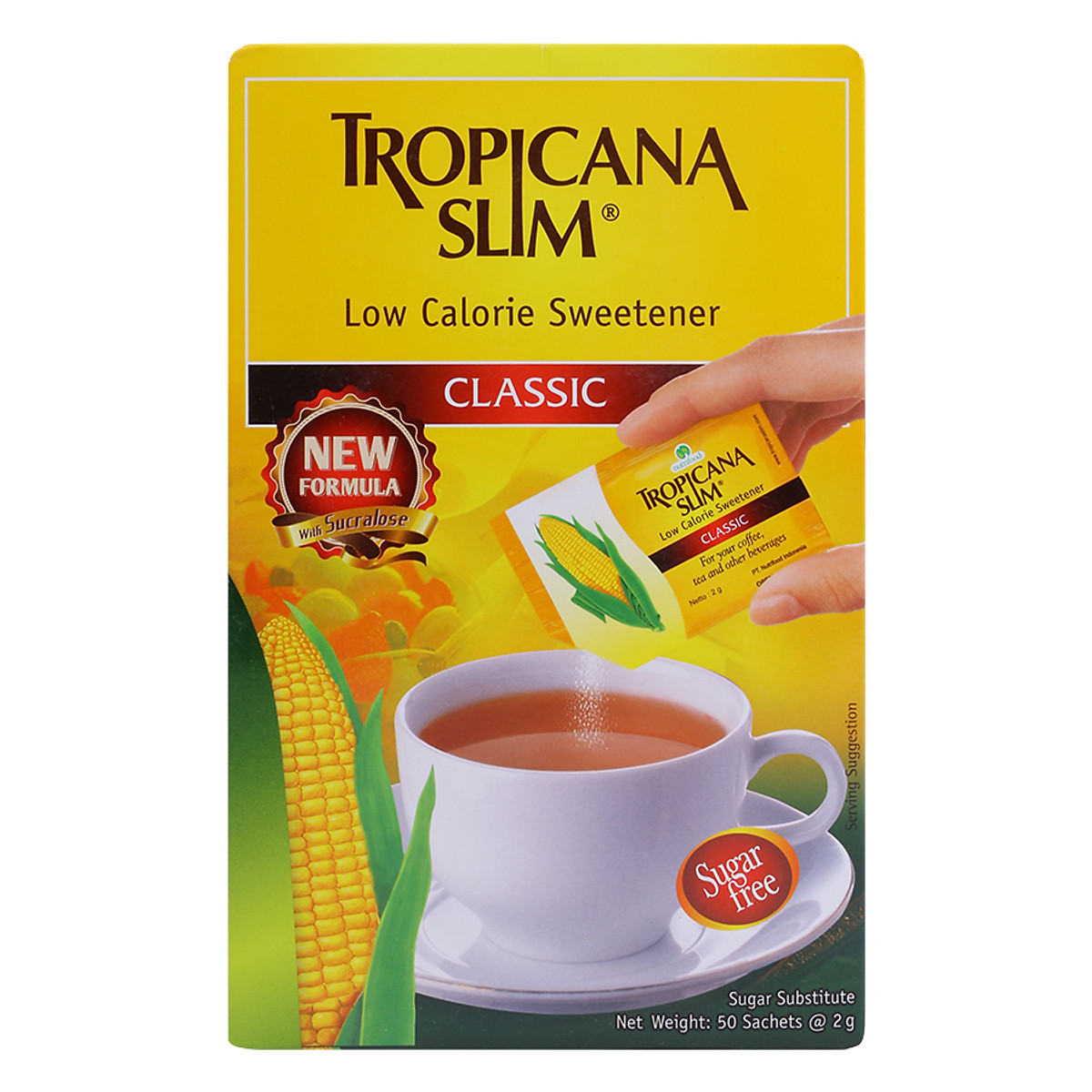 Đường bắp Tropicana Slim hộp 50 gói