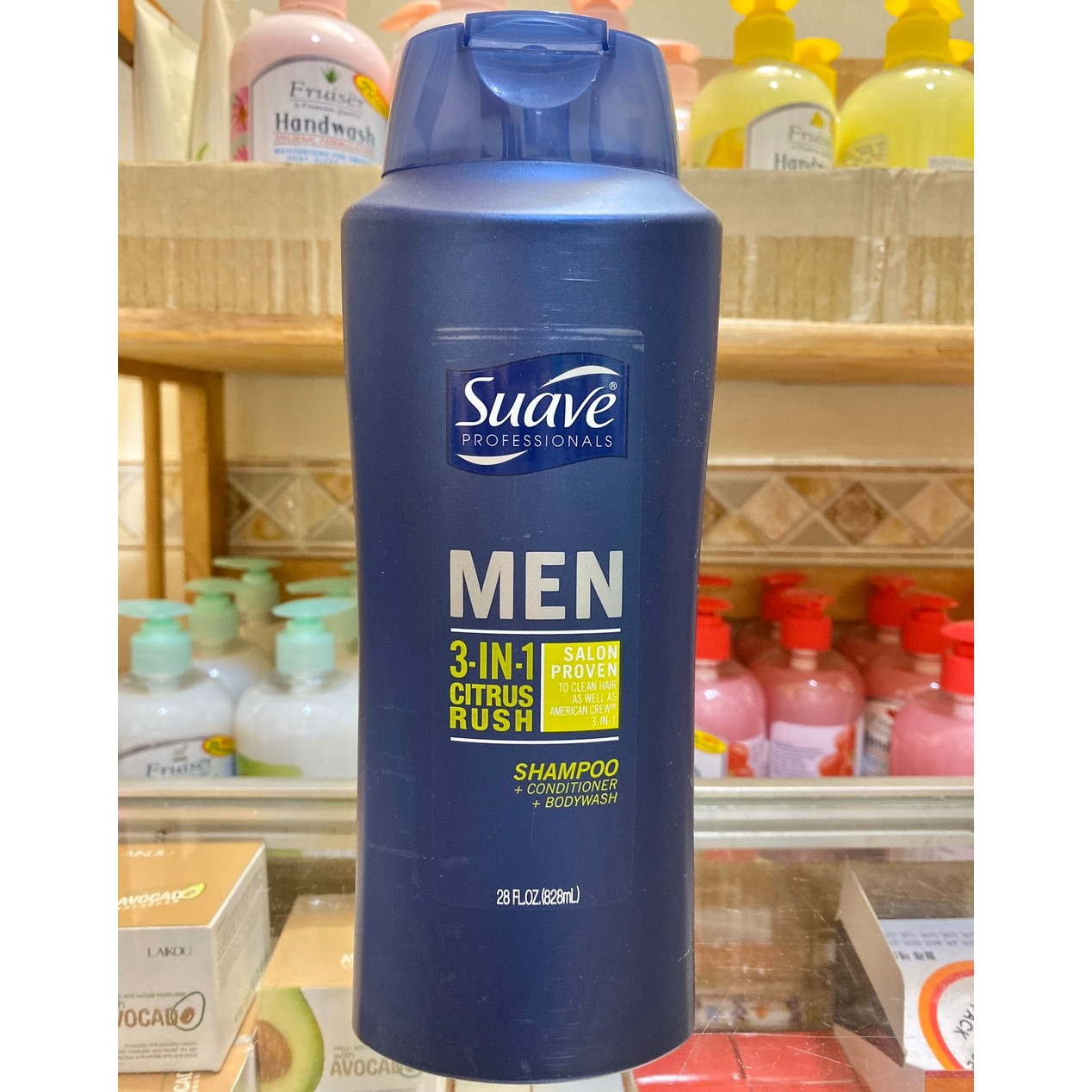 Sữa tắm gội xả suave men 828ml