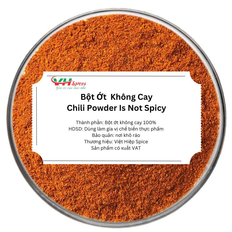 Bột ớt không cay túi 1kg việt hiệp