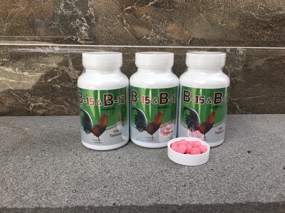 B15/b12 For Roosters tăng nước máu, hồng cầu dành cho gà đá .