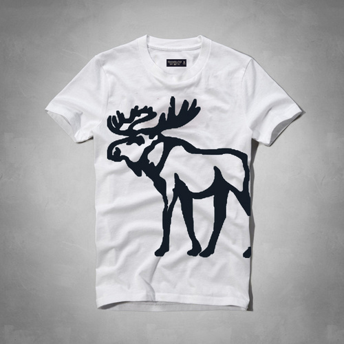 Áo thun Abercrombie Deer White