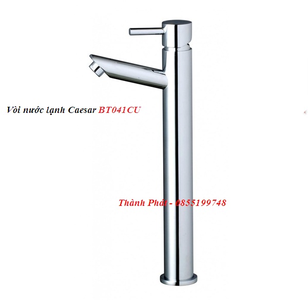 CAESAR - Vòi Lạnh Lavabo CAESAR B041CU Cao Cổ (BT041Cu), chính hãng
