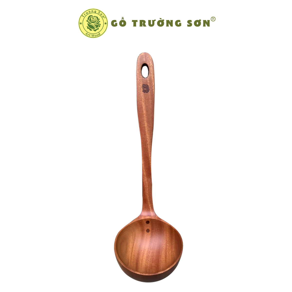 Vá canh gỗ - vá lỗ múc canh, lẩu bằng gỗ xà cừ thiết kế sang trọng cao cấp - đồ dùng gia dụng gỗ trường sơn