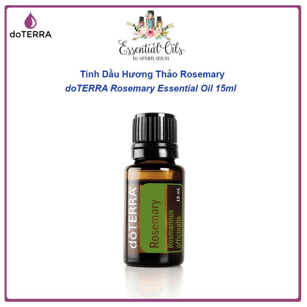 Dōterra - tinh dầu hương thảo rosemary tinh dầu trị liệu nguyên chất doterra - doterra essential oil - rosemary oil 15ml