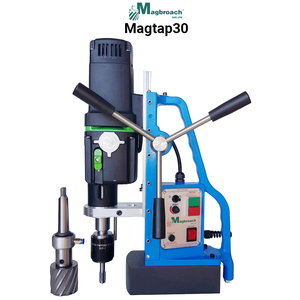 Máy khoan từ Magbroach Magtap30 có taro công suất lớn khoan rút lõi 100mm M30