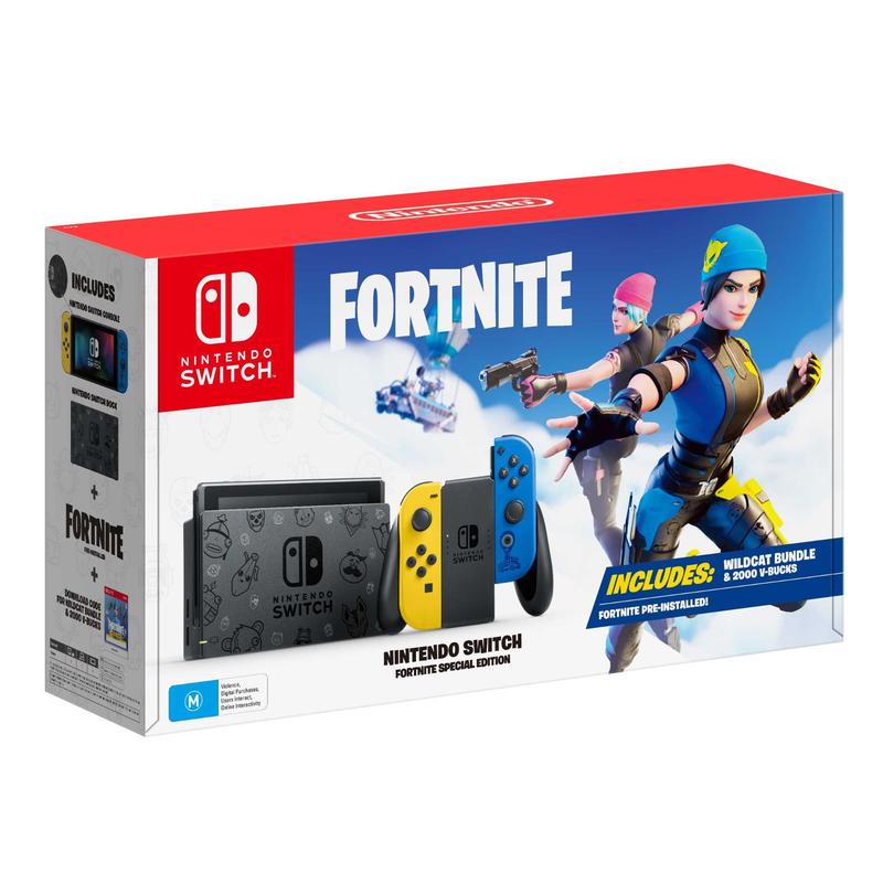 Máy Chơi Game Nintendo Switch Fortnite Special Edition Console- Không Kèm Game