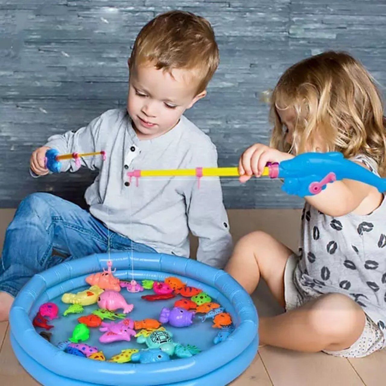 Bộ đồ chơi bể câu cá phao 2 người