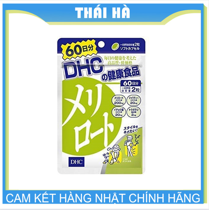 VIÊN UỐNG GIẢM MỠ THON ĐÙI DHC 60 NGÀY 120 VIÊN NHẬT BẢN