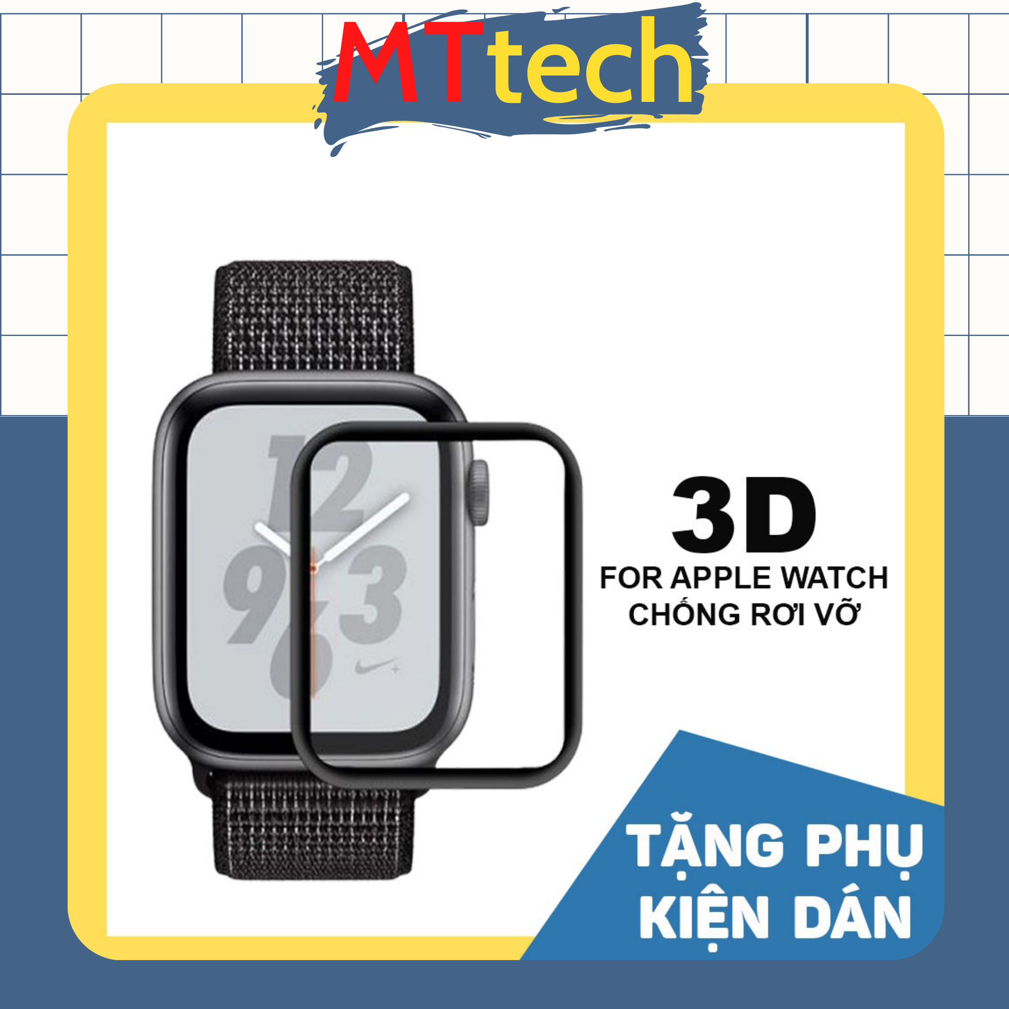 Kính cường lực full màn hình nillkin aw+ 3d cho apple watch series se/7/6/5/4/3/2/1 size 38/40/42/44mm, dán màn hình, cường lực apple watch full màn dẻo kuzoom 3d, dán cường lực apple watch, dán chống trầy apple watch loại tốt, giá rẻ