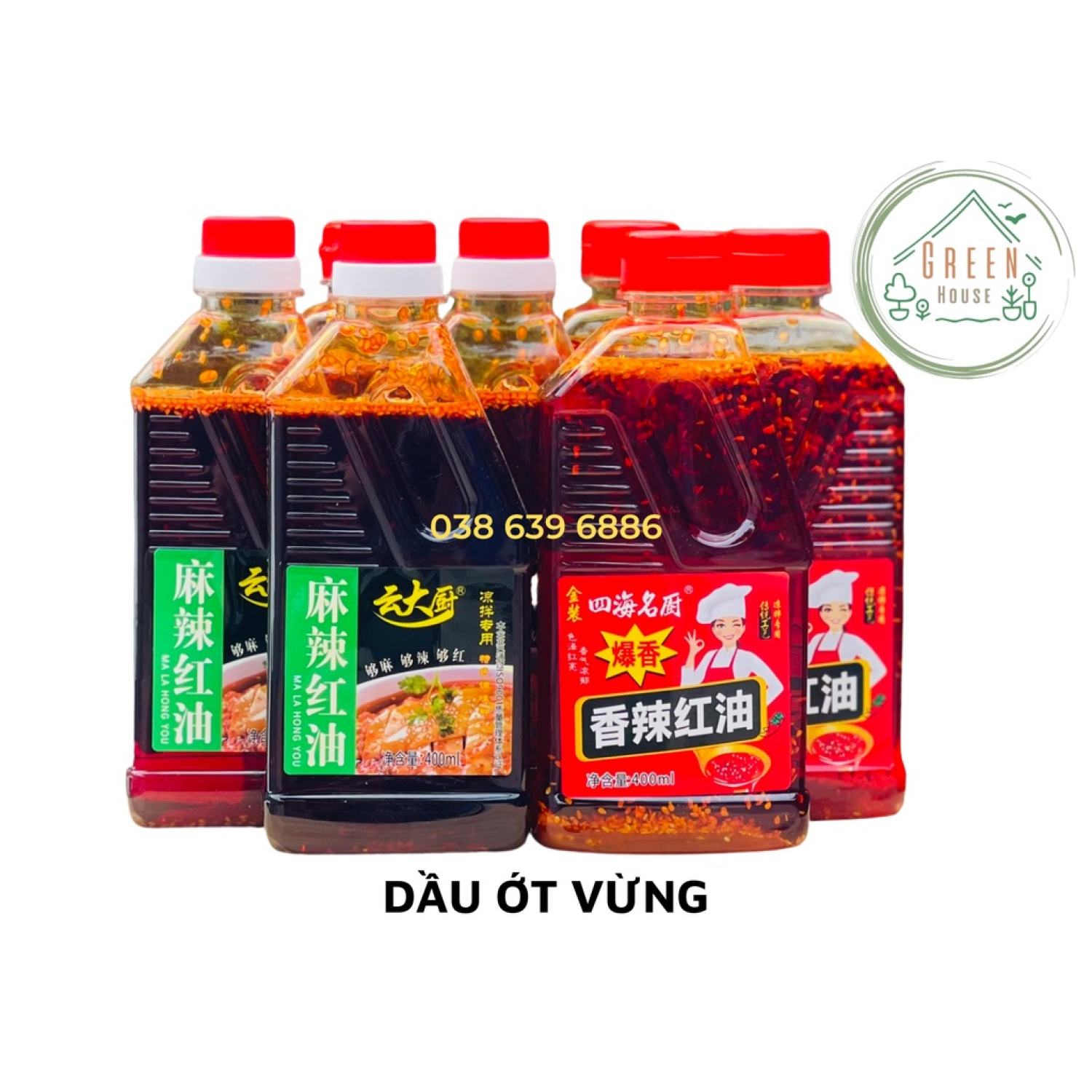 Dầu Ớt Vừng ca Thơm Tứ Xuyên 400ml Loại Ngon