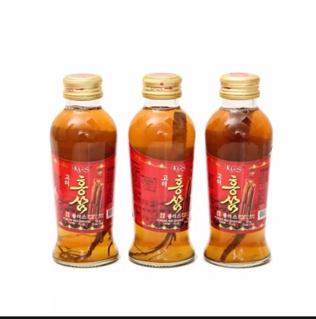 [HCM]3 Chai Nước hồng sâm có củ KGS Hàn Quốc 3 chai* 120ml-PP Nhân Sâm Ánh Dương