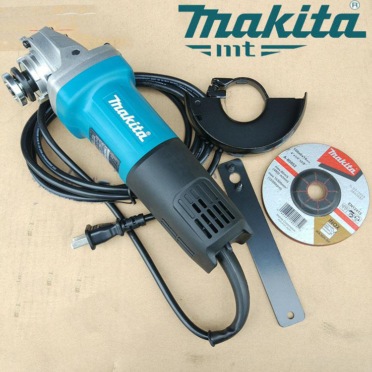 Máy mài, máy cắt Makita 9556B - công tắc đuôi (Tặng kèm 1 đá mài)