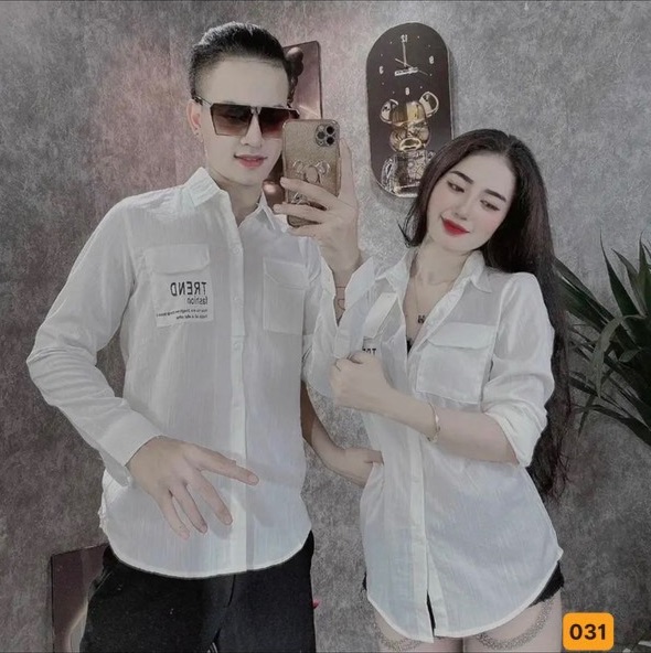 Áo sơ mi trắng hoạ tiết thời trang cao cấp nam King168 áo sơ mi thời trang cao cấp nam R62