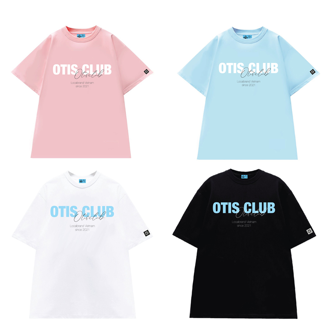 ÁO THUN TAY LỠ COTTON LOCAL BRAND OTIS CLUB - TEE BASIC SS01
