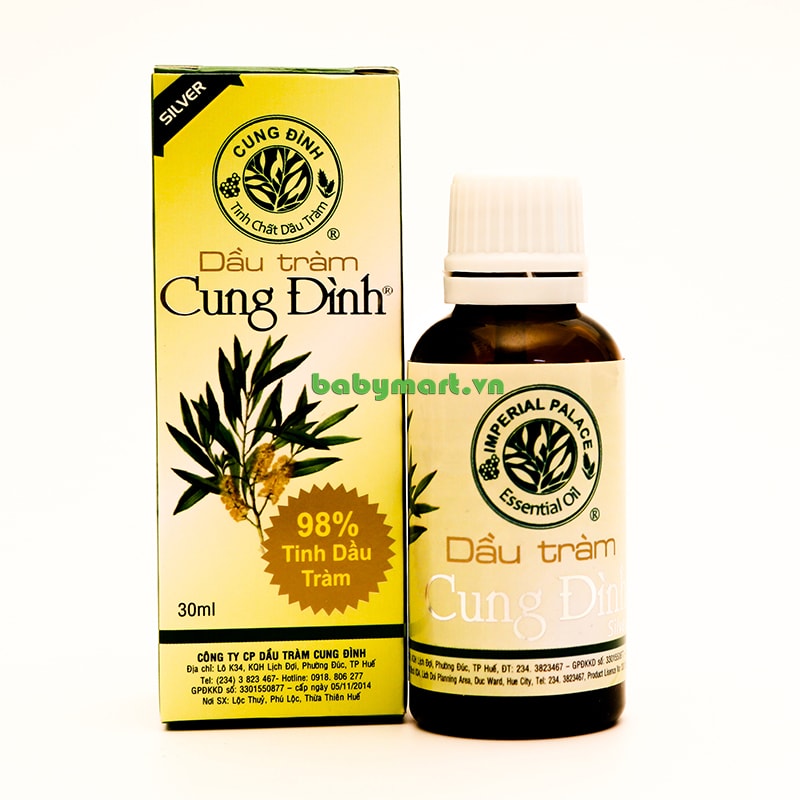Dầu tràm cung đình silver 30ml m028