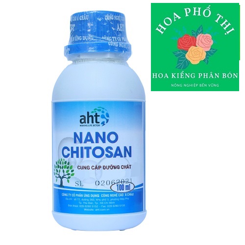 Phân bón vi lượng Nano Chitosan AHT 100ml  HPT shop