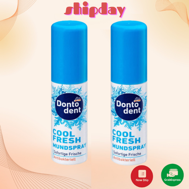 Xịt thơm miệng & diệt khuẩn vòm miệng dontodent-xách tay đức