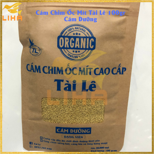 Cám Chim Ốc Mít Tài Lê Dưỡng Lửa 100gr - Cám Dưỡng Ốc Mít Tài Lê Cao Cấp