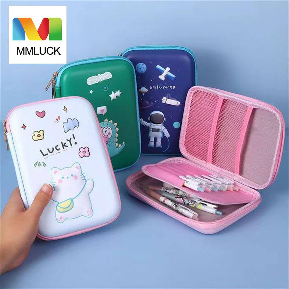 bóp viết túi đựng bút MMLUCK Đồ Dùng Học Tập EVA Túi Đựng Bút Chì 3D Hoạt Hình Kawaii Chống Nước Cho Phi Hành Gia Túi Đựng Bút Cho Học Sinh Hộp Đựng Bút Chì Hộp Bút Chì