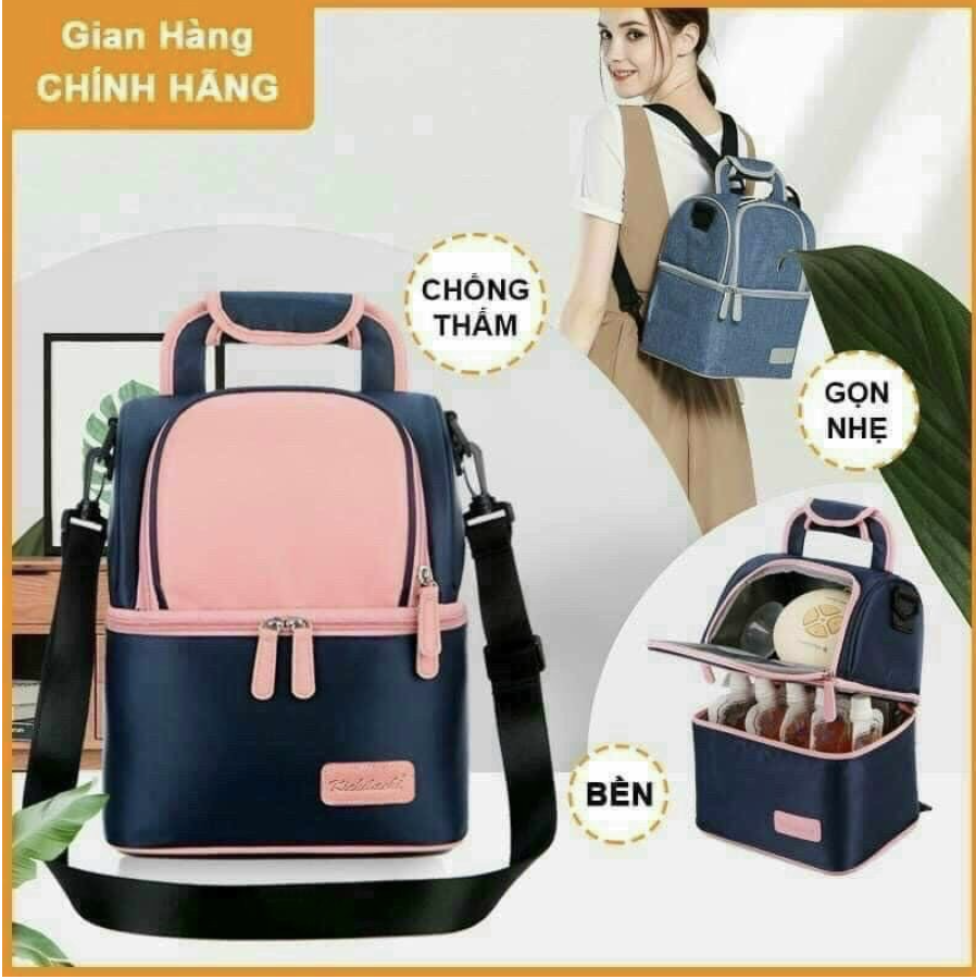 Balo bỉm sữa, balo giữ nhiệt Kichi