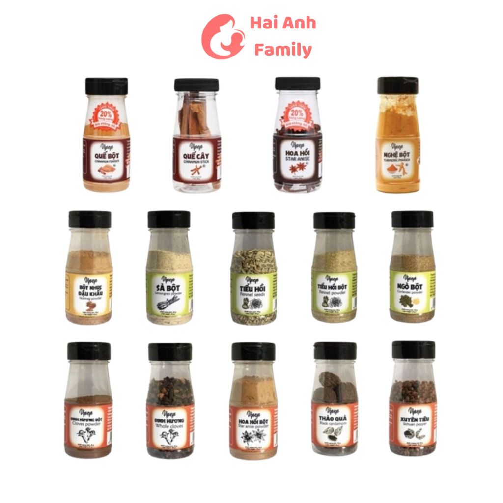 Bột gia vị vipep nấu ăn tồng hợp tự nhiên cho gia đình/hữu cơ cho bé