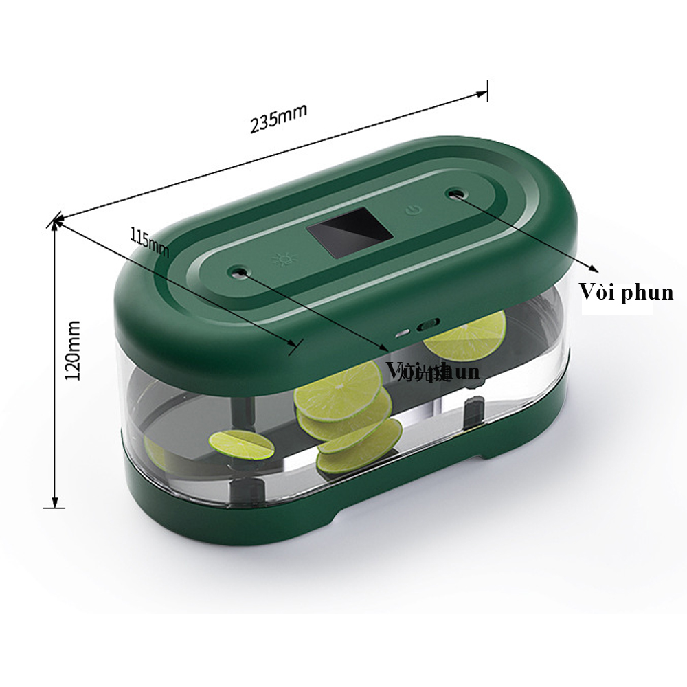 Máy Phun Sương Tạo Ẩm Mini, Bình Phun Sương 2 Vòi Phun Kép, Sạc Usb, Giảm Căng Thẳng, Giúp Dễ Ngủ, Tránh Làm Khô Da. Bảo Hành 1 Đổi 1. Mua Ngay