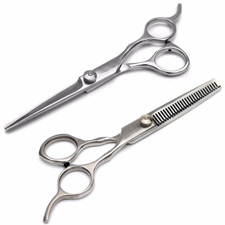 Kéo cắt tỉa tóc Inox chuyên dụng - Bộ kéo cắt, kéo tỉa Nhật bản cao cấp