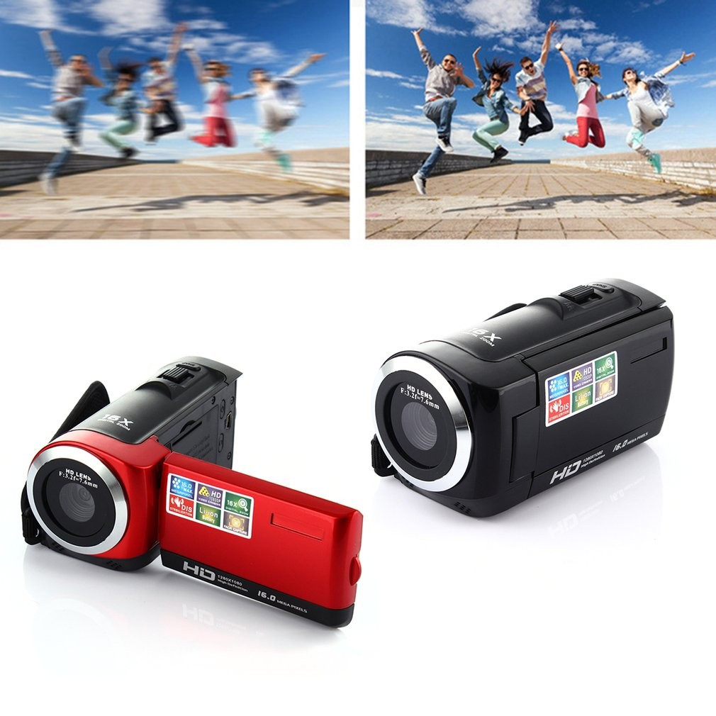 Máy Quay Phim FHD 720P Digital Video Recorder 16X  (màu ngẫu nhiên)
