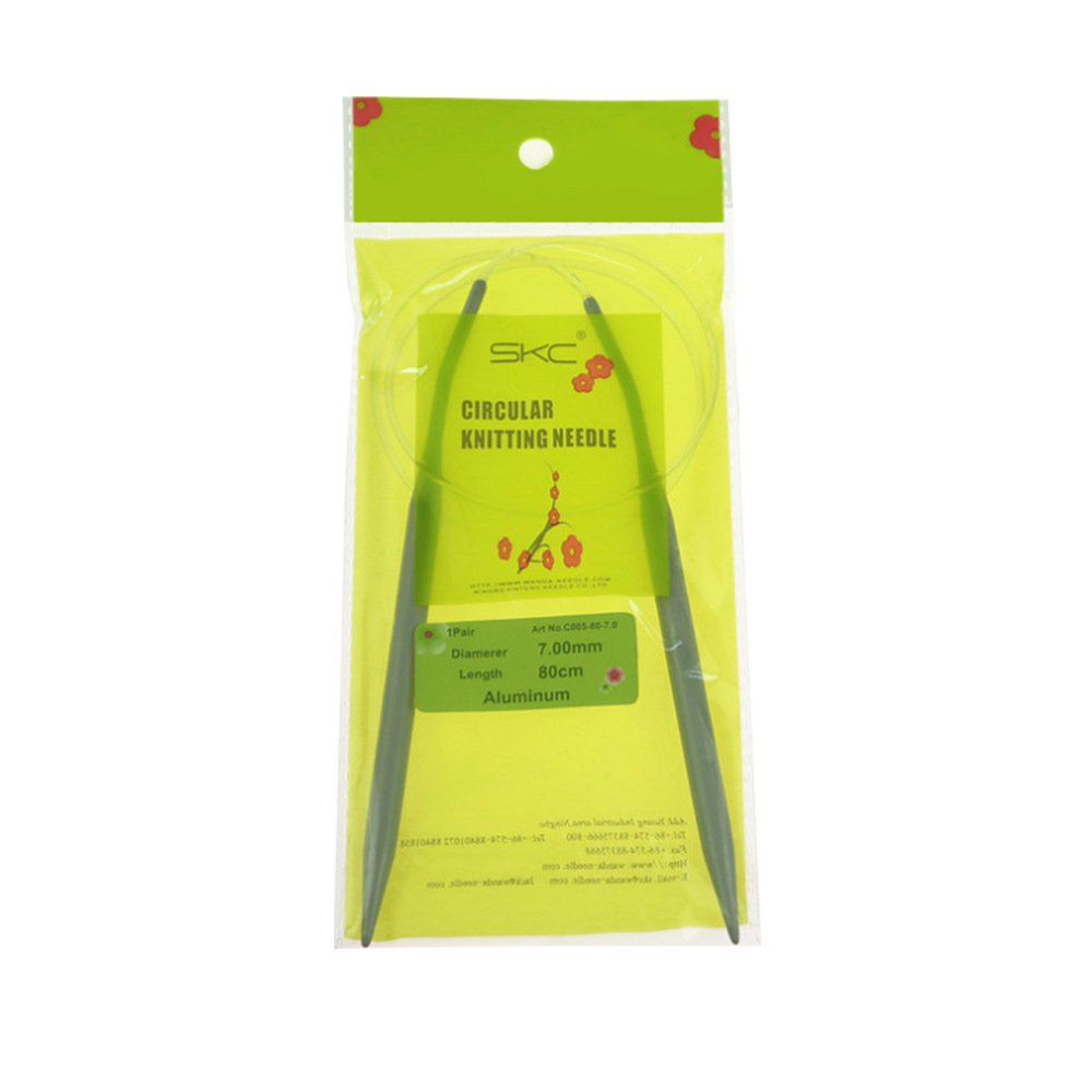 [RẺ VÔ ĐỊCH] Kim đan vòng SKC 80cm - Kim đan len SKC