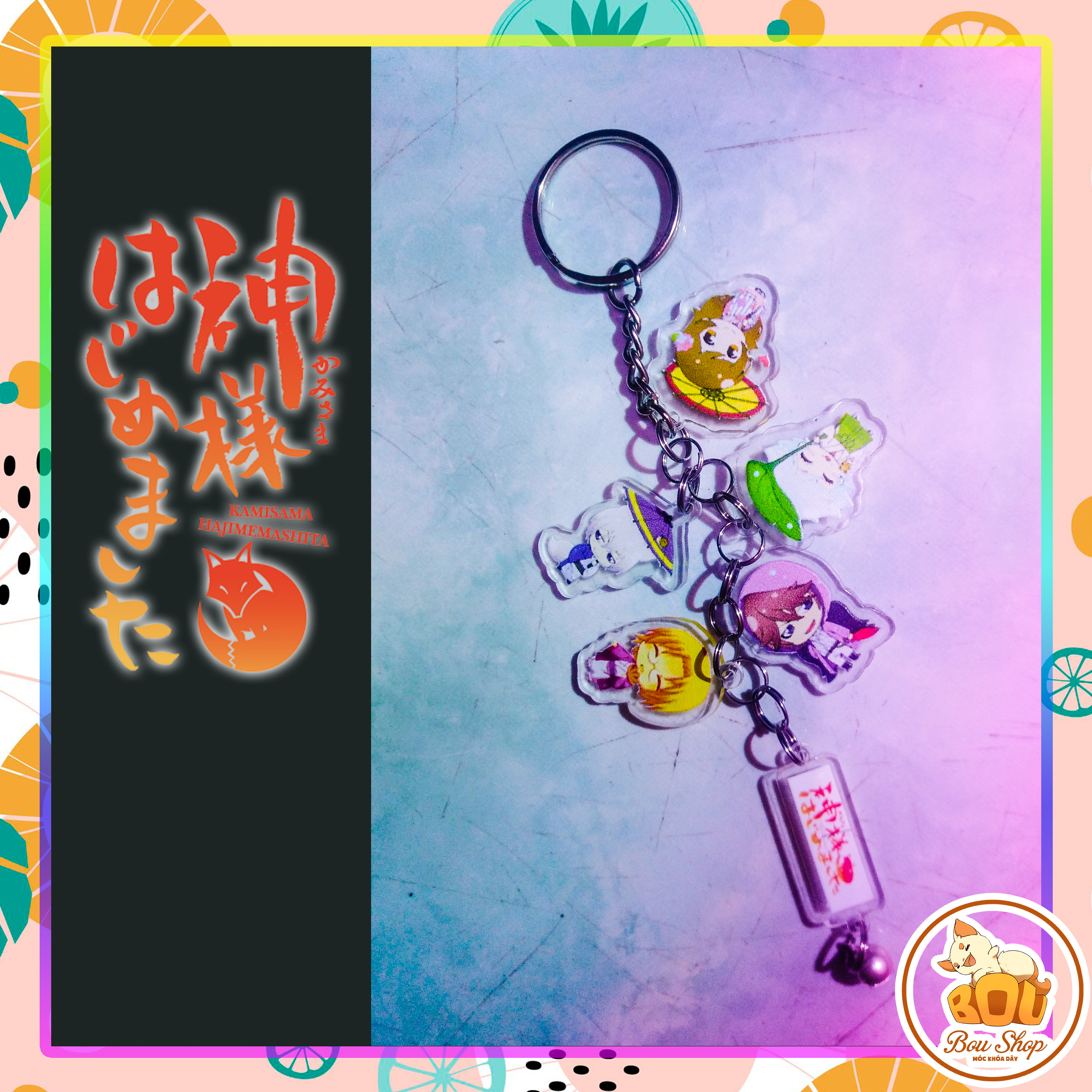 [HCM]Móc khóa dây anime Thổ Thần Tập Sự - Kamisama Hajimemashita