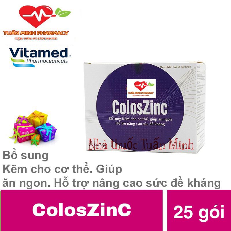 ColoszinC bổ sung kẽm cho bé biếng ăn