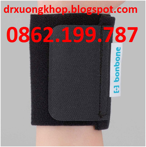 Đai nẹp cổ tay cơ bản Bonbone Standard Wrist Supporter - Made in Japan- Hỗ trợ vận động và đau nhức cổ tay hiệu quả