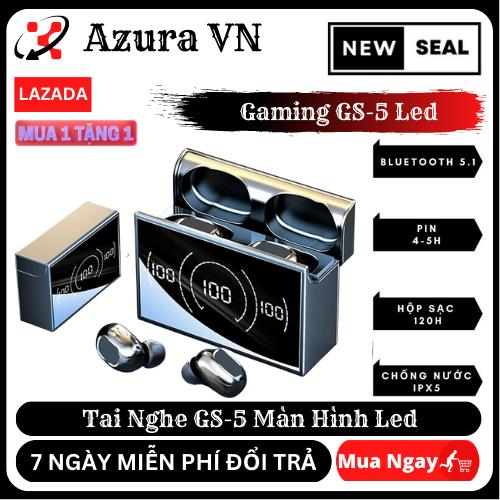[HCM] Tai Nghe Tráng Gương GS-5 , Tai Nghe Bluetooth GS-5 , S10 , S20 Tráng Gương , Micro đàm thoại âm thanh HIFI , Chống Nước IPX5 , Cảm Ứng Chạm , Kiêm Sạc Dự Phòng , Pin Trâu , Hỗ Trợ Android & IOS . V.v...